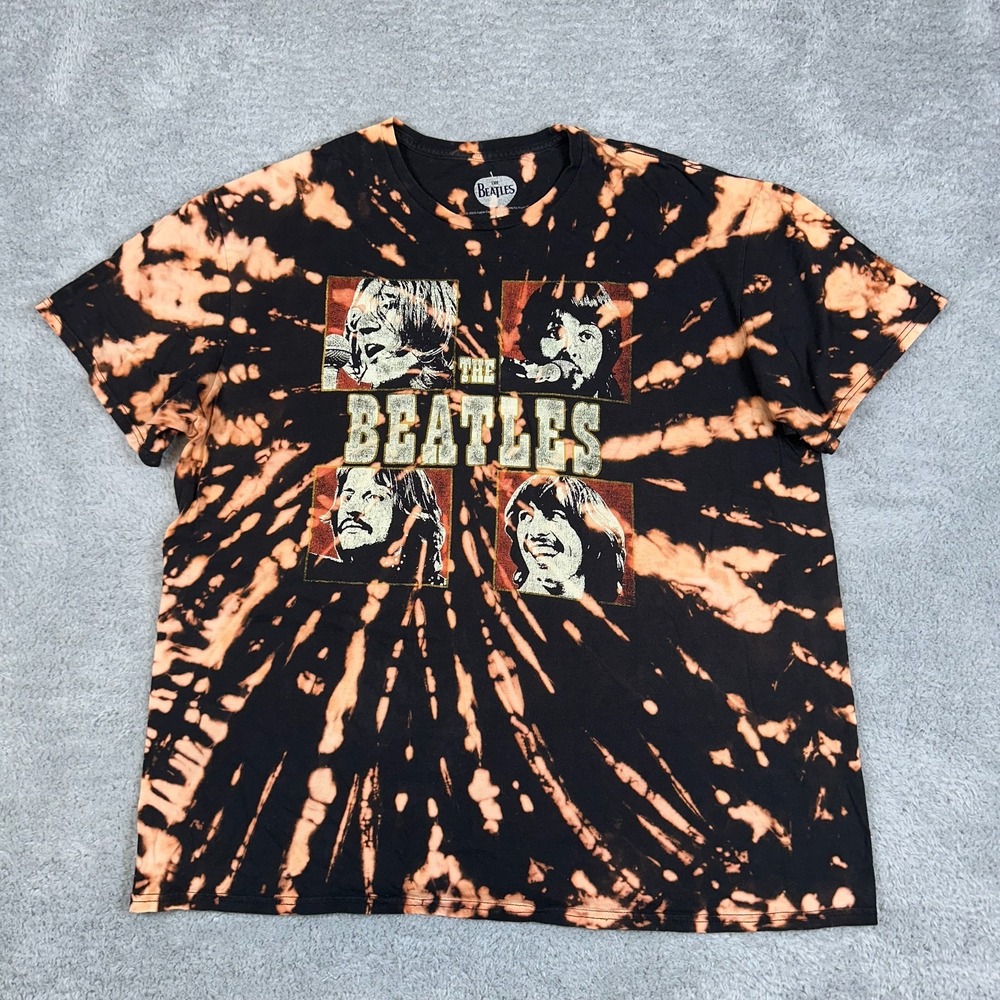 Vintage Reworked The Beatles T-shirt‎ - Adult Mens XXL